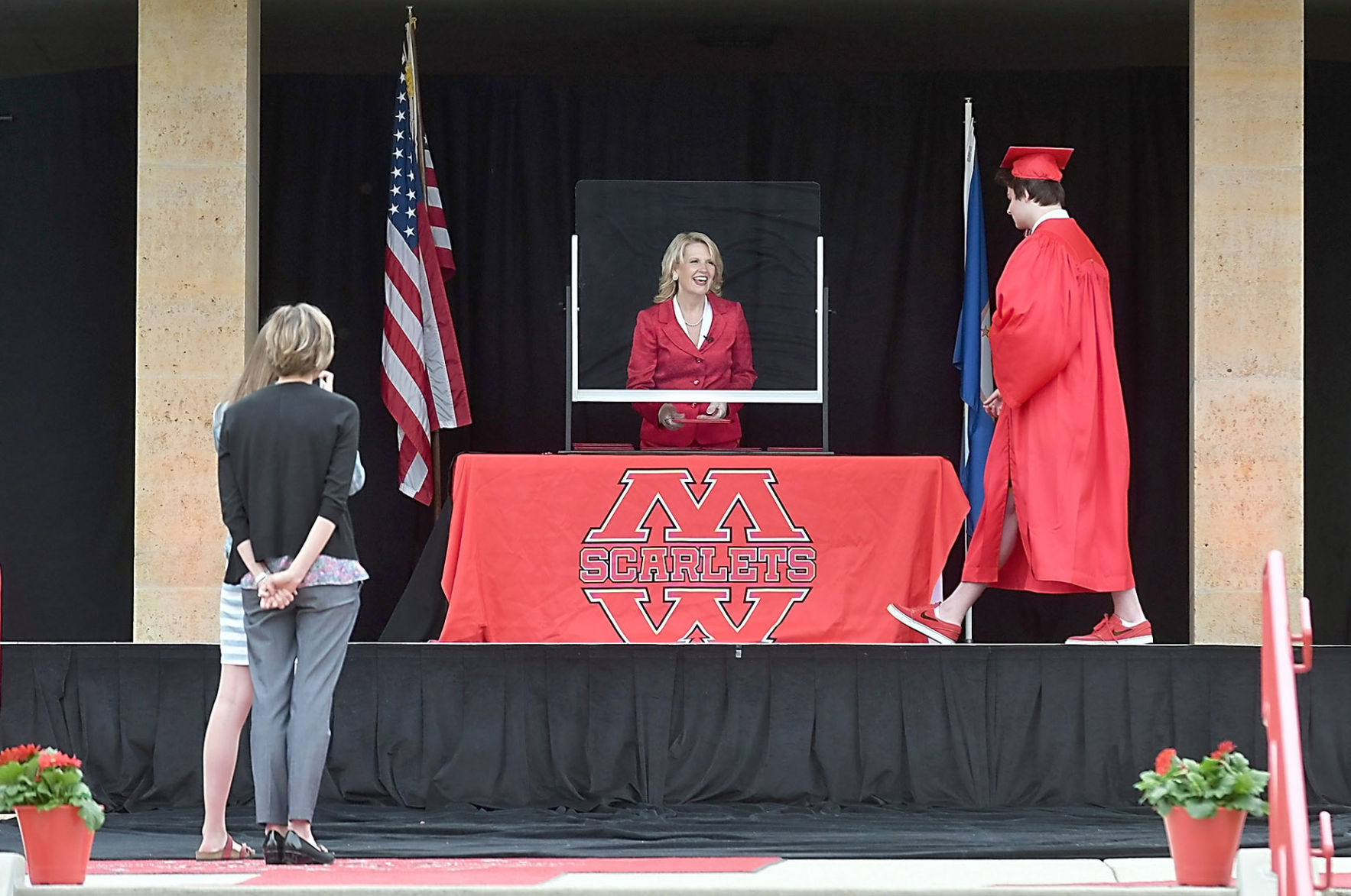 Mankato West graduation 1
